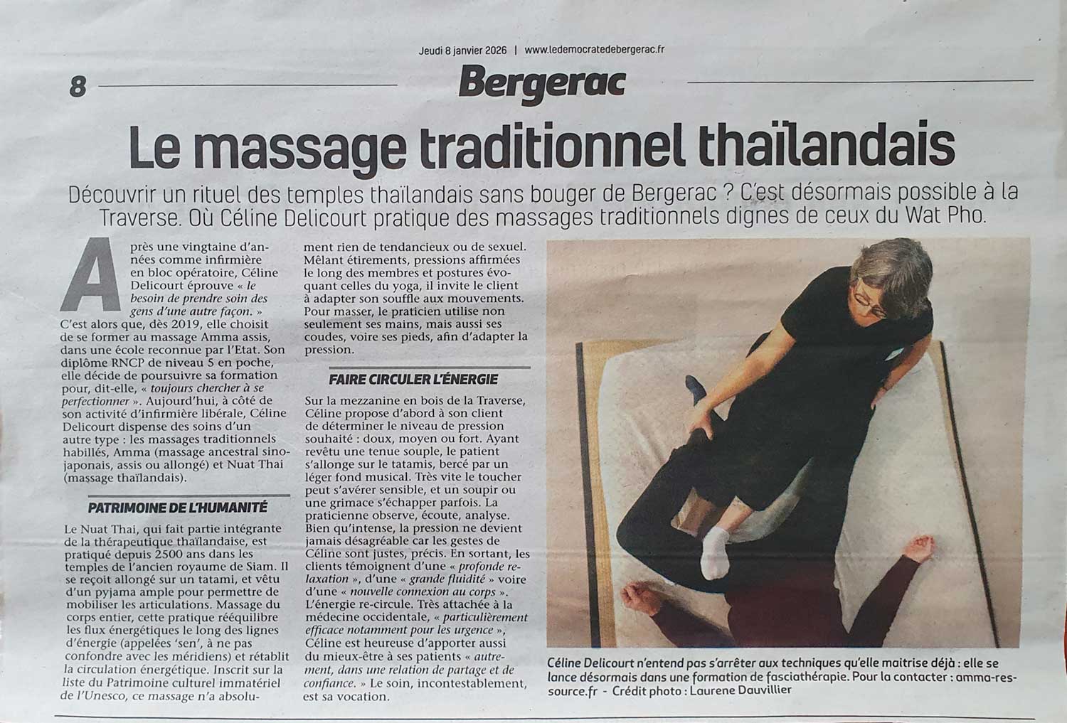 On en parle dans le journal